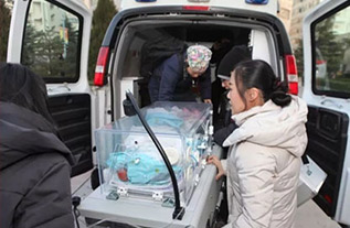 裕民县妇婴监护型护送